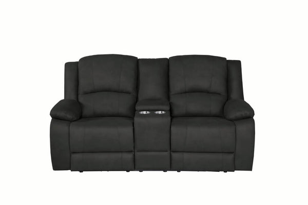 Captain 2erer With Console Sofa-Jet