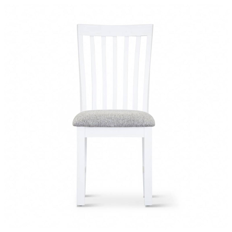 Coastal Dining Chair Dover Fab 46x57x99cm-White