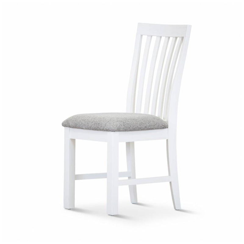 Coastal Dining Chair Dover Fab 46x57x99cm-White