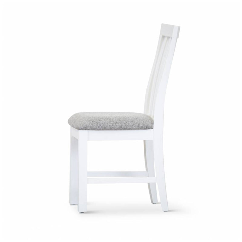 Coastal Dining Chair Dover Fab 46x57x99cm-White