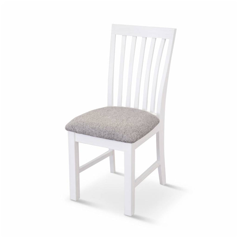 Coastal Dining Chair Dover Fab 46x57x99cm-White