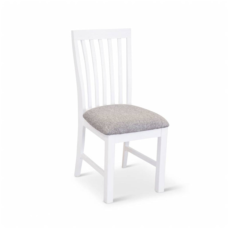 Coastal Dining Chair Dover Fab 46x57x99cm-White