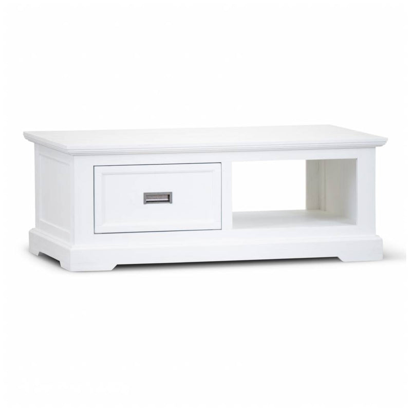 Coastal Coffee Table 120x70x45cm- White