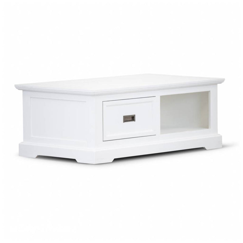 Coastal Coffee Table 120x70x45cm- White