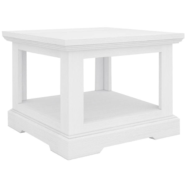 Coastal Lamp Table 60x60x45cm-White