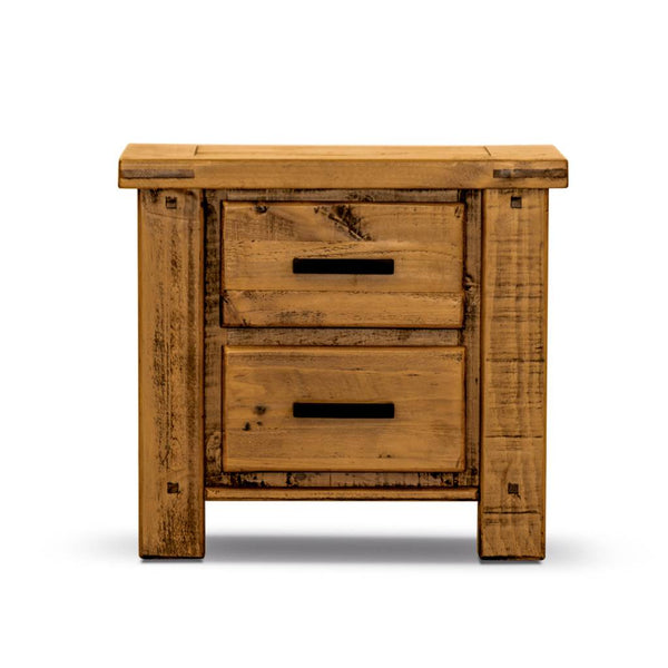 Outback Bedside 2 Dwrs 60x43x55cm-Oak