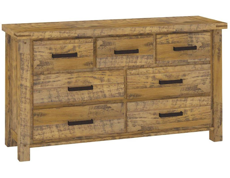 Outback Dresser 3 Over 4 Drws 150x43x82-oak