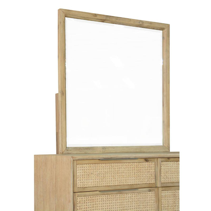 Malmo Mirror 100x3.5x100cm-Brushed Smoke