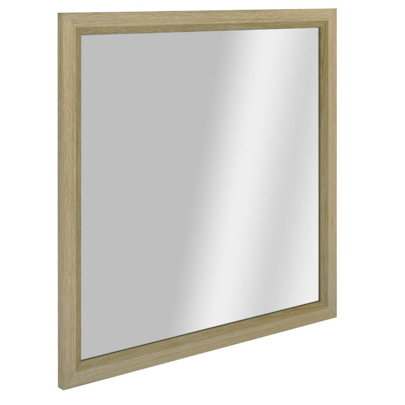 Malmo Mirror 100x3.5x100cm-Brushed Smoke