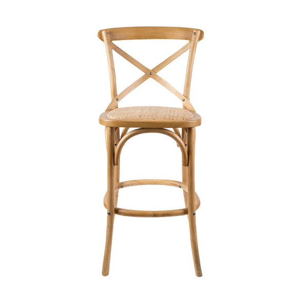 Cafe Bar Stool 52x49.5x103cm-Oak