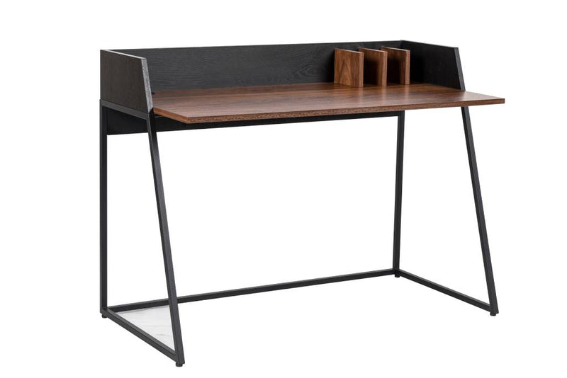 Kennet Work Desk 120x62x89cm-Black/Wal