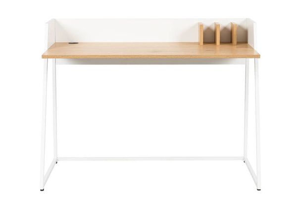 Kennet Work Desk 120x62x89cm-White/Oak