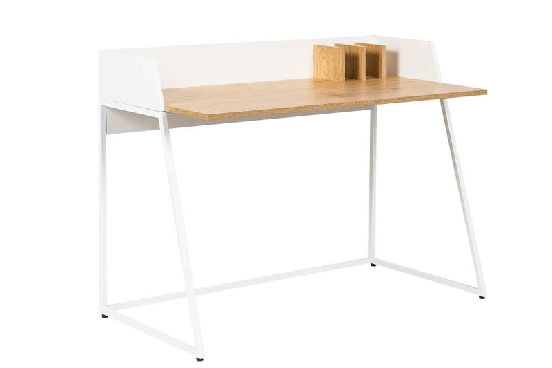 Kennet Work Desk 120x62x89cm-White/Oak