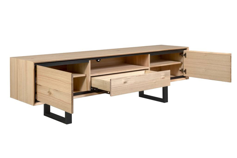 Ohio 2 Dr And 1drw Tv Unit 210x46x63.7cm-natural