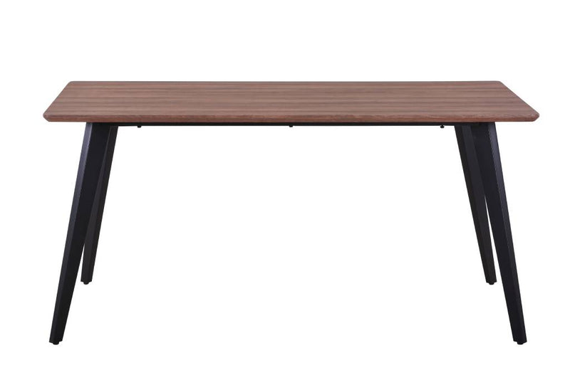 Reyes Dining Table 160x90x76cm-oak/san Blk Leg