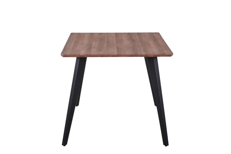 Reyes Dining Table 160x90x76cm-oak/san Blk Leg