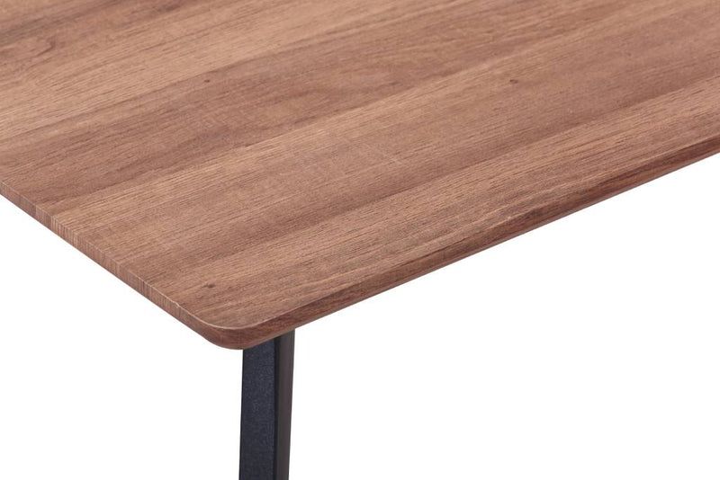 Reyes Side Table 60x60x45cm-oak/san Blk Leg