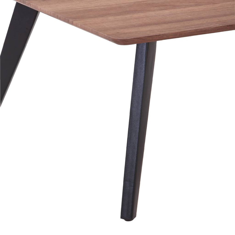 Reyes Side Table 60x60x45cm-oak/san Blk Leg