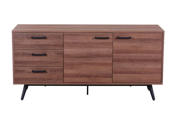 Reyes Sideboard 160x50x76cm-oak/san Blk Leg