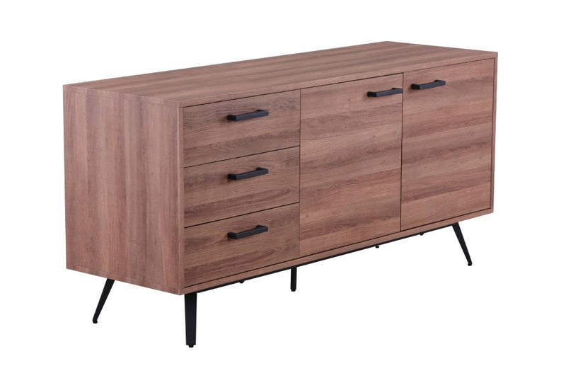 Reyes Sideboard 160x50x76cm-oak/san Blk Leg