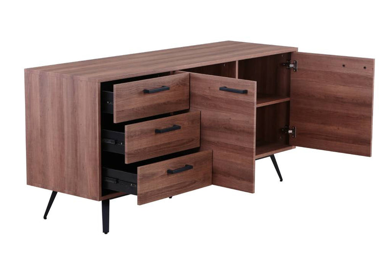 Reyes Sideboard 160x50x76cm-oak/san Blk Leg