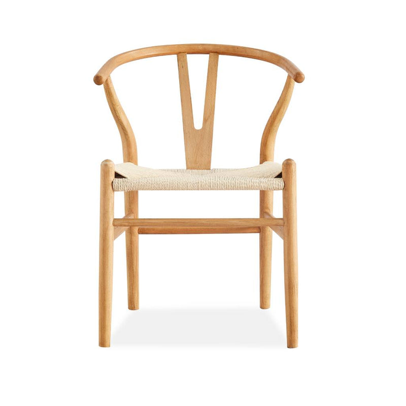 Wishbone Din Chair 56x57x78cm-Natural