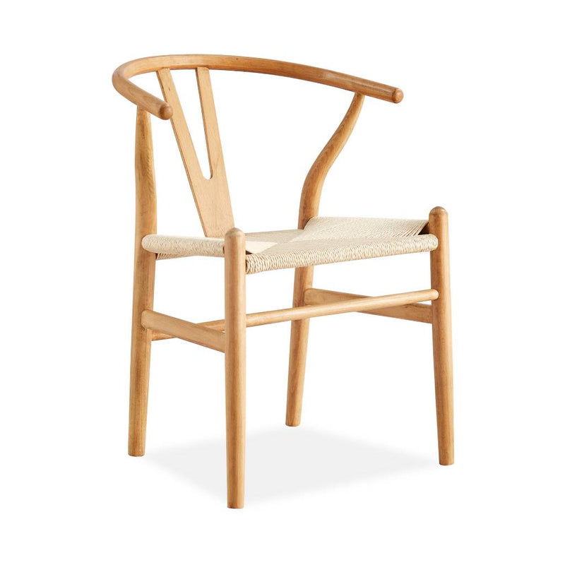 Wishbone Din Chair 56x57x78cm-Natural