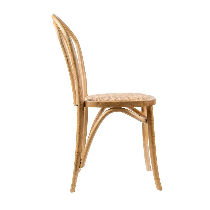 Wyatt Dining Chair 40x51x89cm- Oak