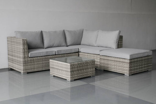 Solway Garden Lounge Set Setting-Light Grey