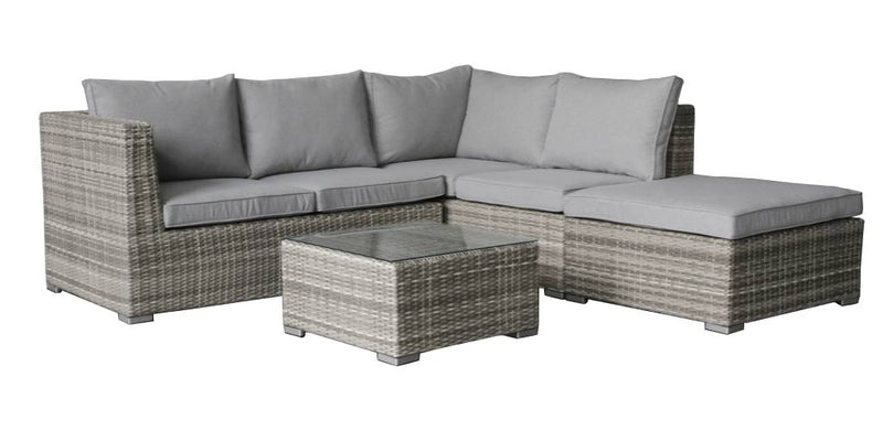 Solway Garden Lounge Set Setting-Light Grey