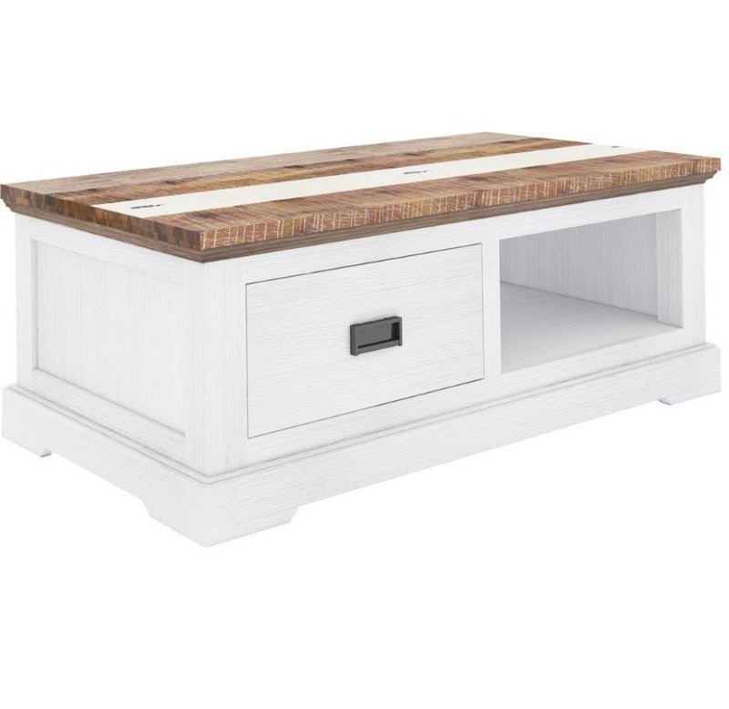 Dover Coffee Table 2 Drws & Niche 120x70x45cm